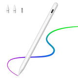 CiSiRUN ID 715 Stylus Pen for tablet with Palm Rejection,Active Digital Stylus Pen Compatible with(2018-2021) tablet 6th/7th/8th Gen,tablet Pro 3/4/tablet Mini 5th Gen,tablet Air 3rd/4th Gen(White)